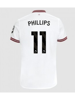 Billige West Ham United Kalvin Phillips #11 Bortedrakt 2023-24 Kortermet